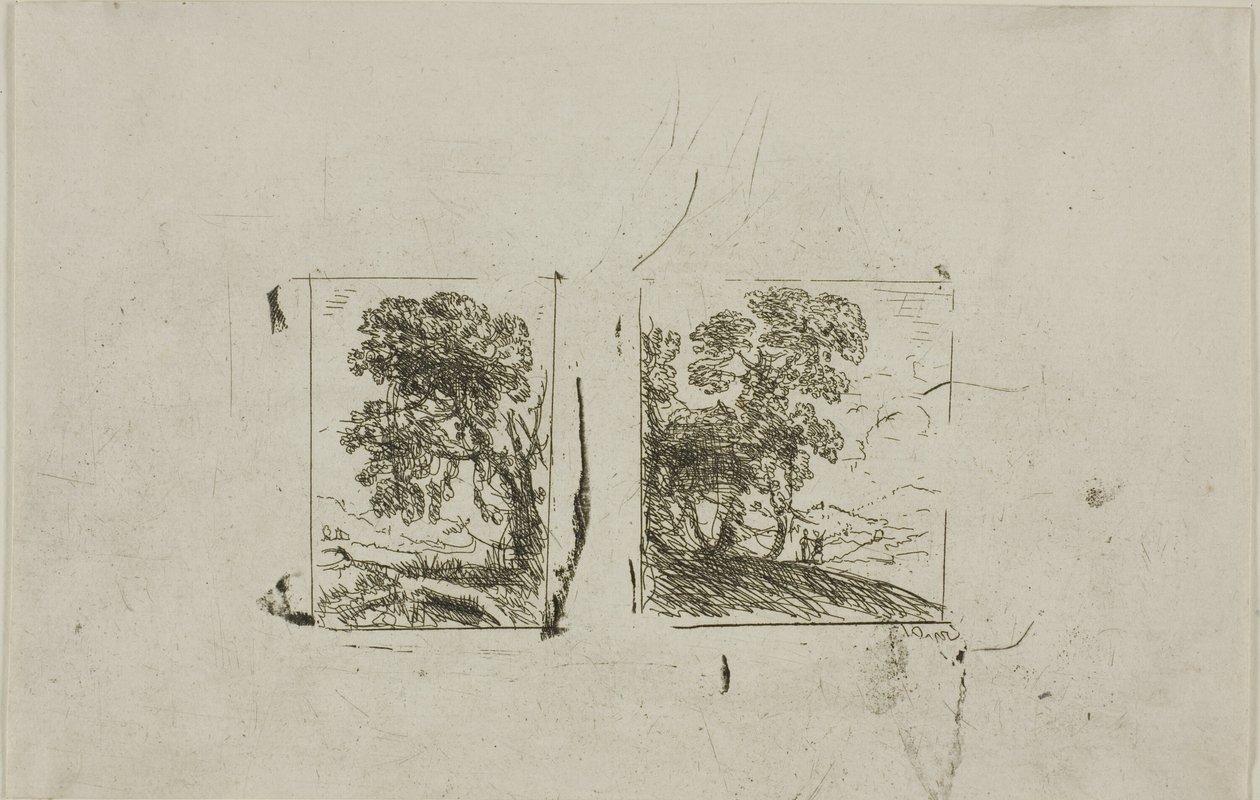 Los Dos Paisajes de Claude Lorrain