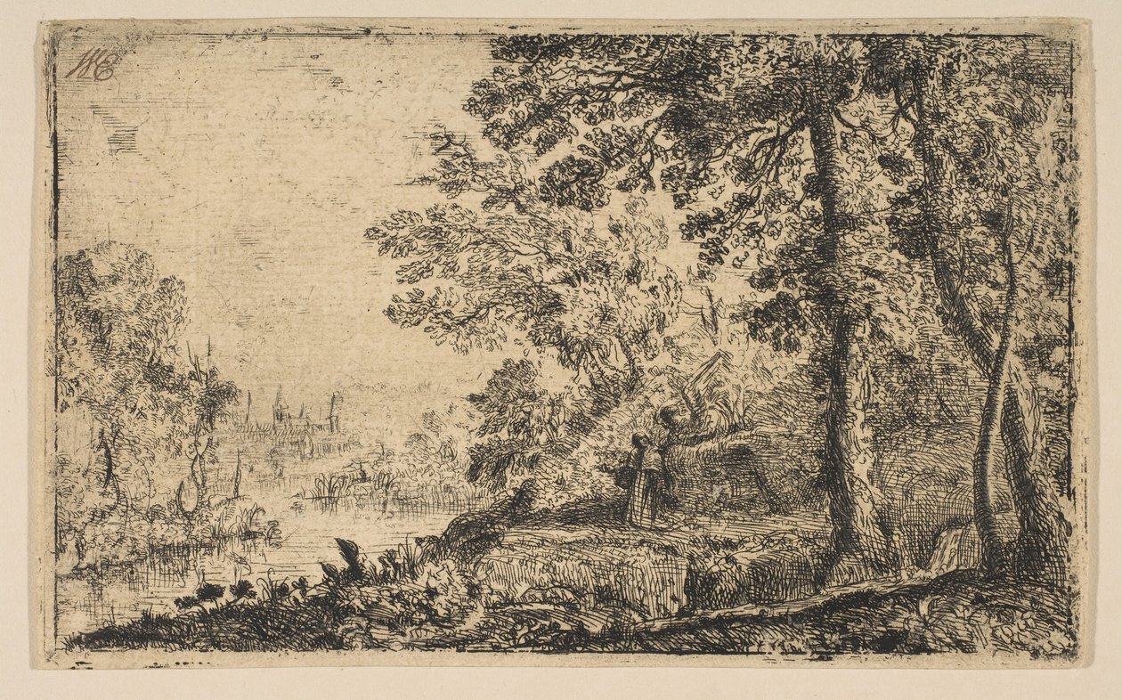 La visión, ca. 1630 de Claude Lorrain