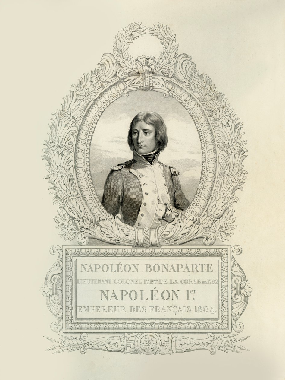Napoleón Bonaparte, 1804, 1839 de Claude Marie François Dien