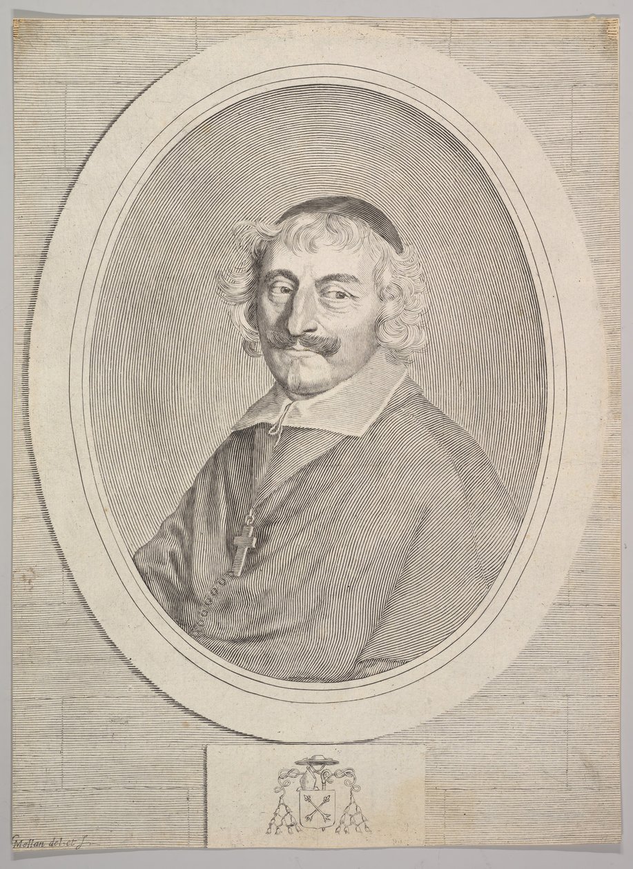 Alphonse III Delbène, Obispo de Orleans de Claude Mellan