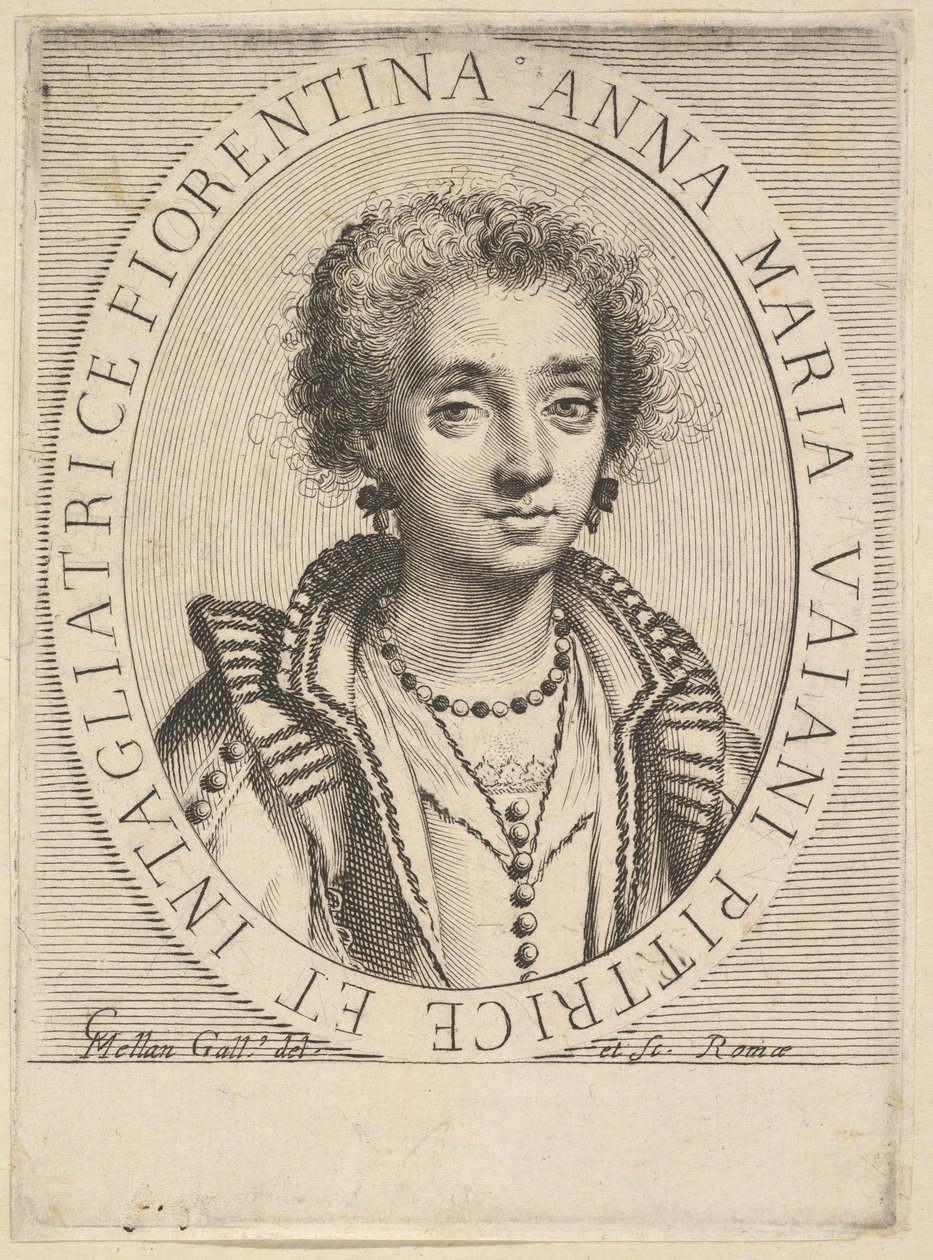 Anna Maria Vaiani de Claude Mellan