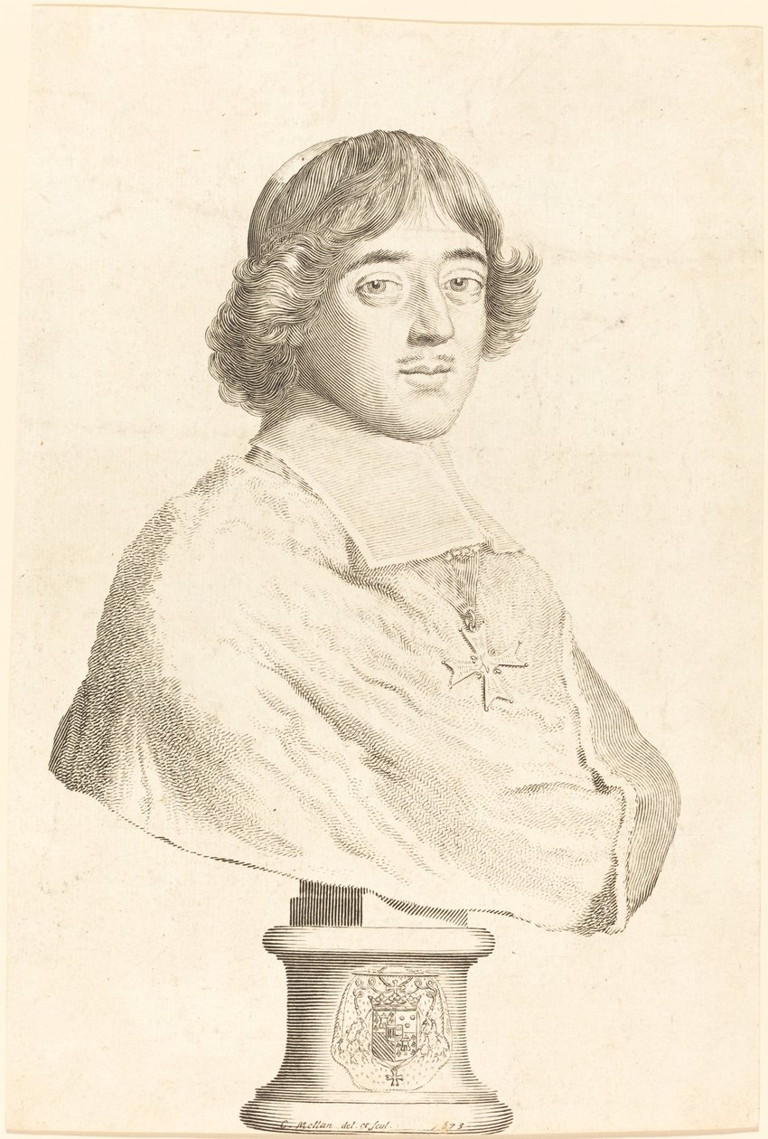 Cardenal de Bouillon de Claude Mellan