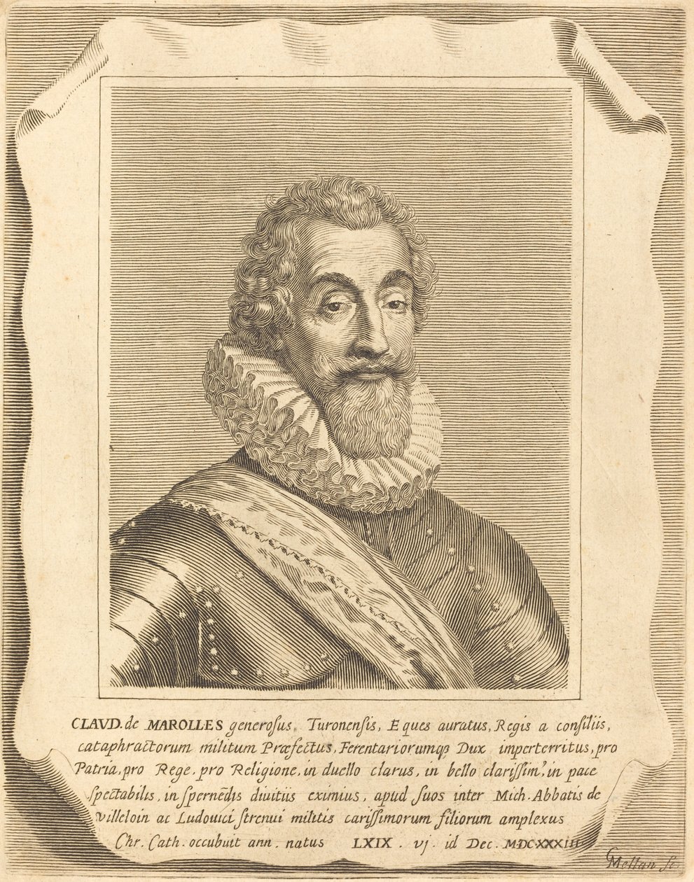 Claude de Marolles de Claude Mellan