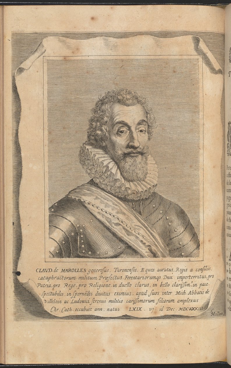 Claude de Marolles de Claude Mellan