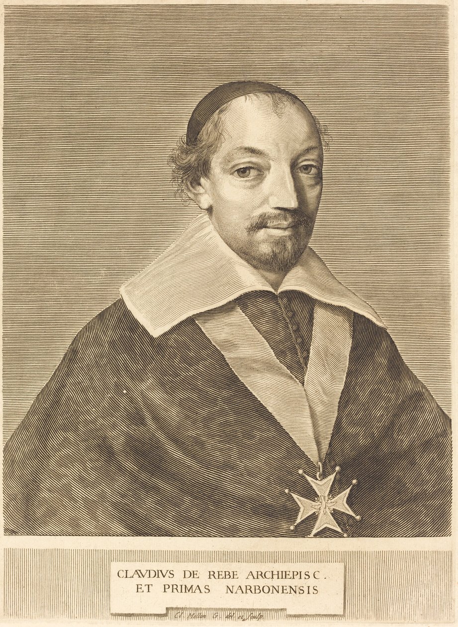 Claude de Rebe de Claude Mellan