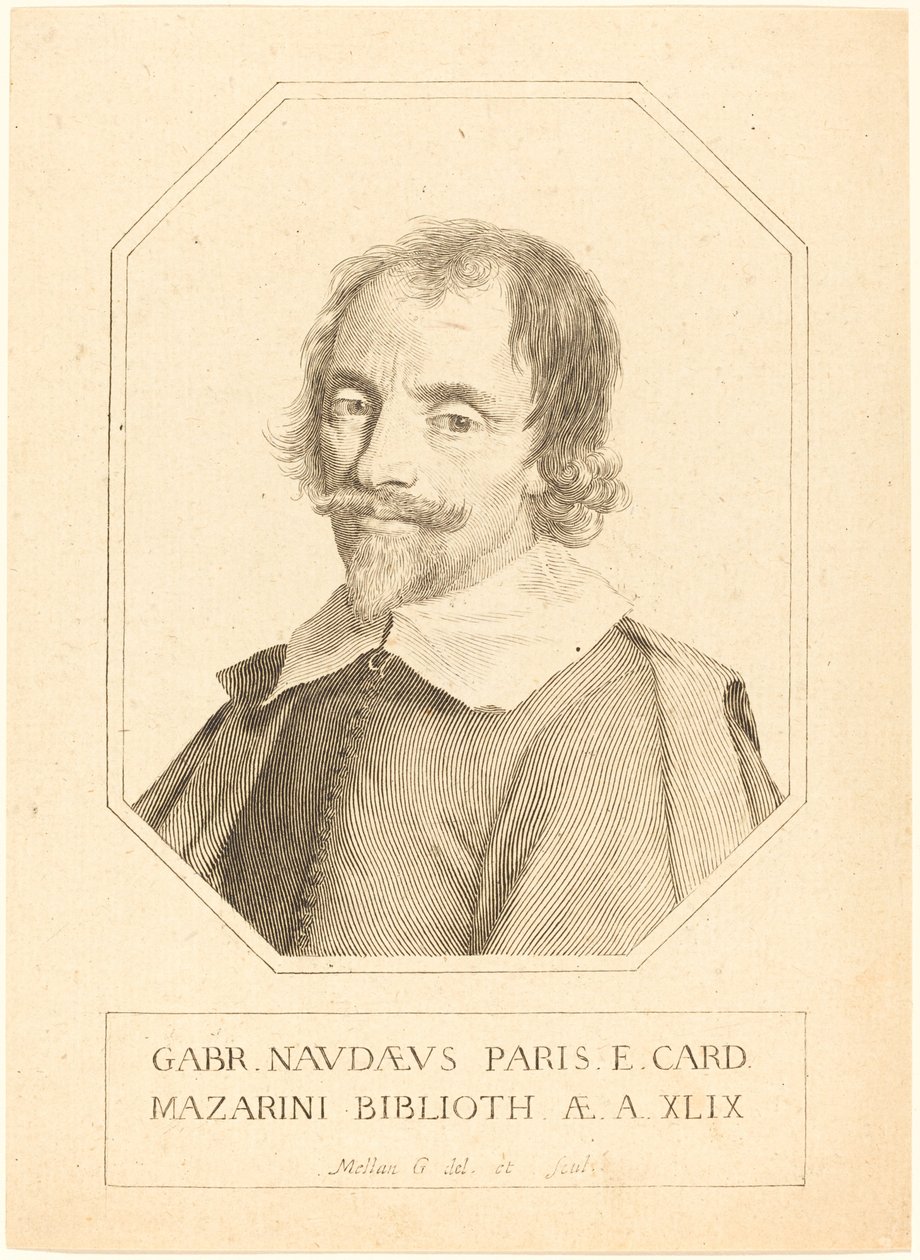 Gabriel Naudé de Claude Mellan
