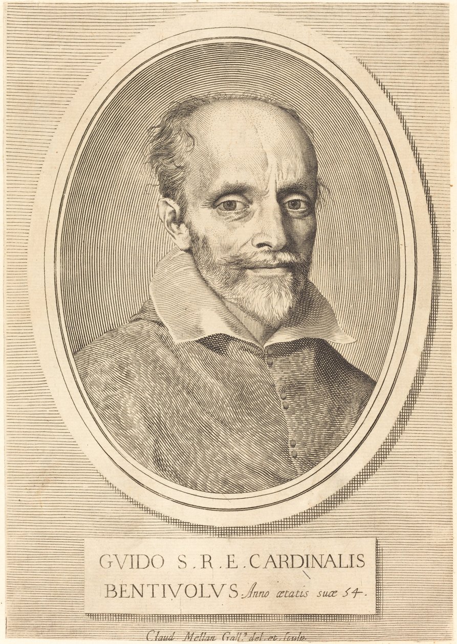 Guido Bentivoglio de Claude Mellan