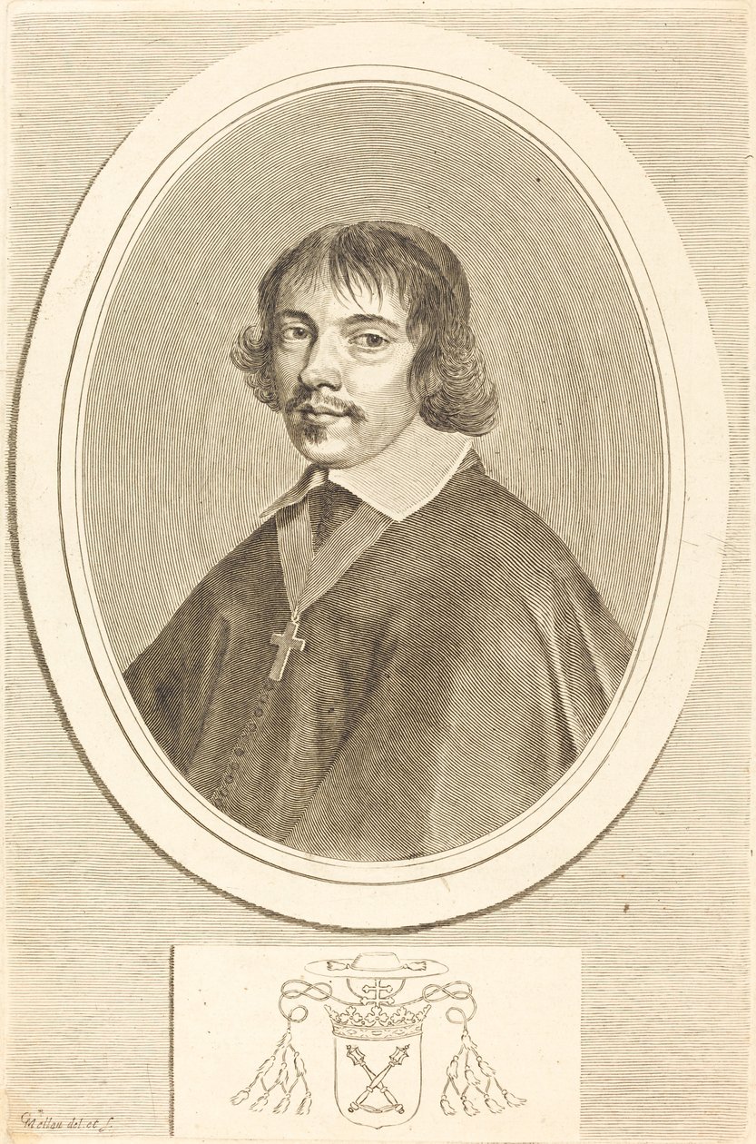 Jean-François Paul de Gondi, Cardenal de Retz de Claude Mellan