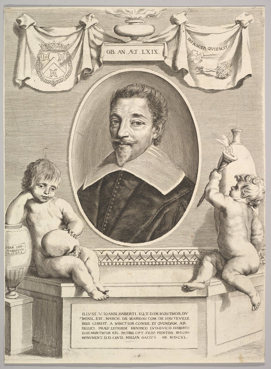Jean Habert de Montmor de Claude Mellan