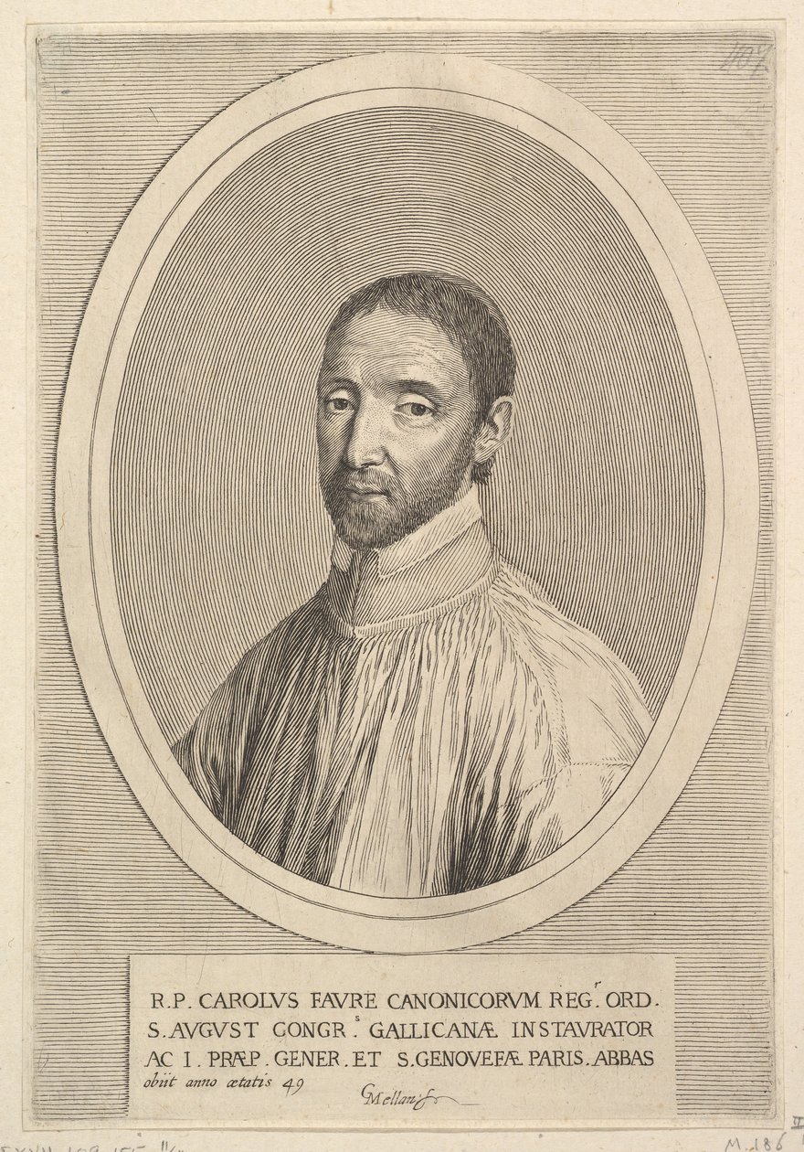Le Père Charles Faure de Claude Mellan
