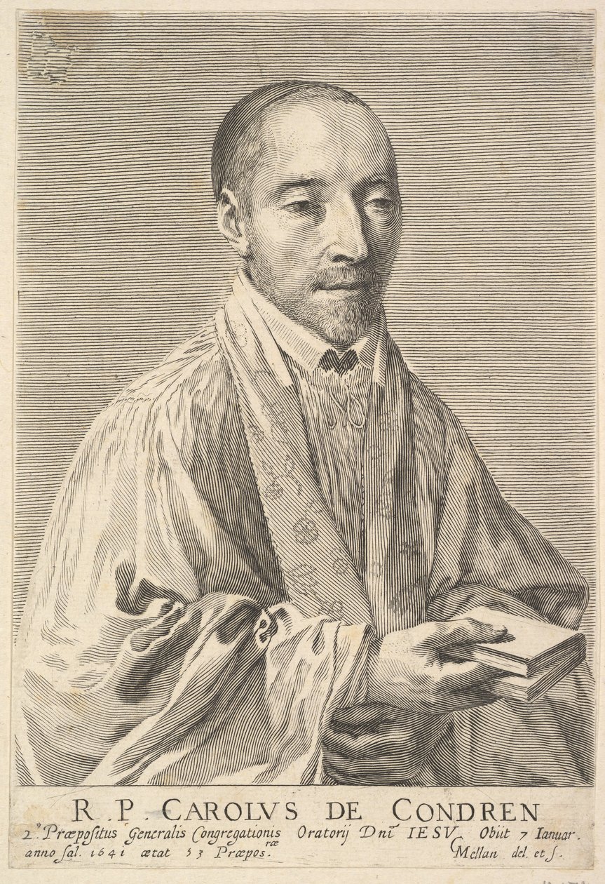 Le Père Charles de Condren de Claude Mellan