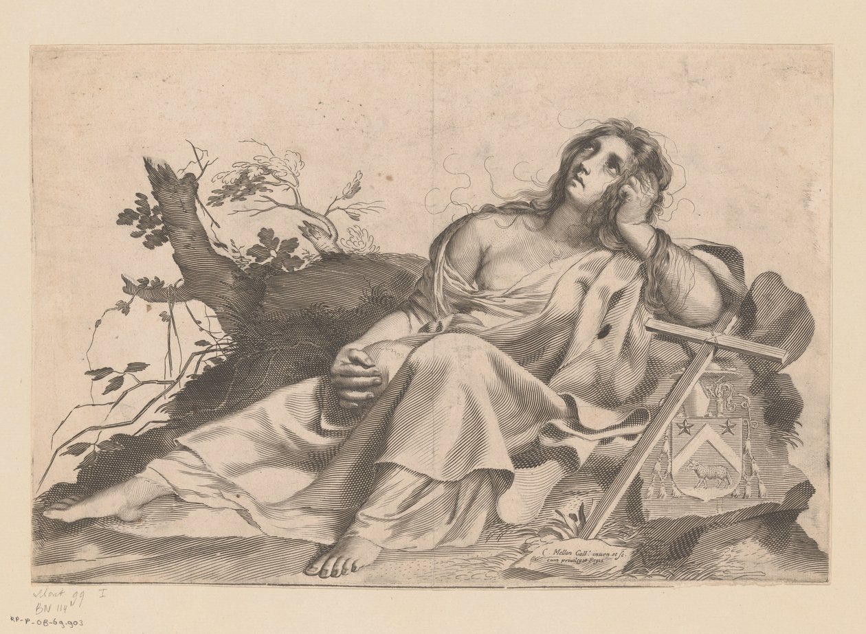 Maria Magdalena de Claude Mellan