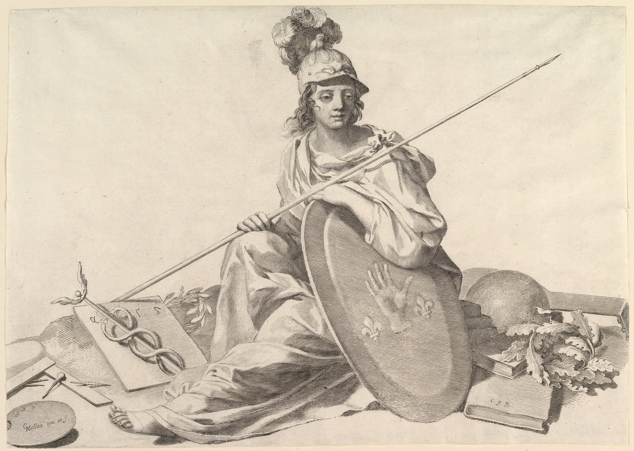Minerva de Claude Mellan