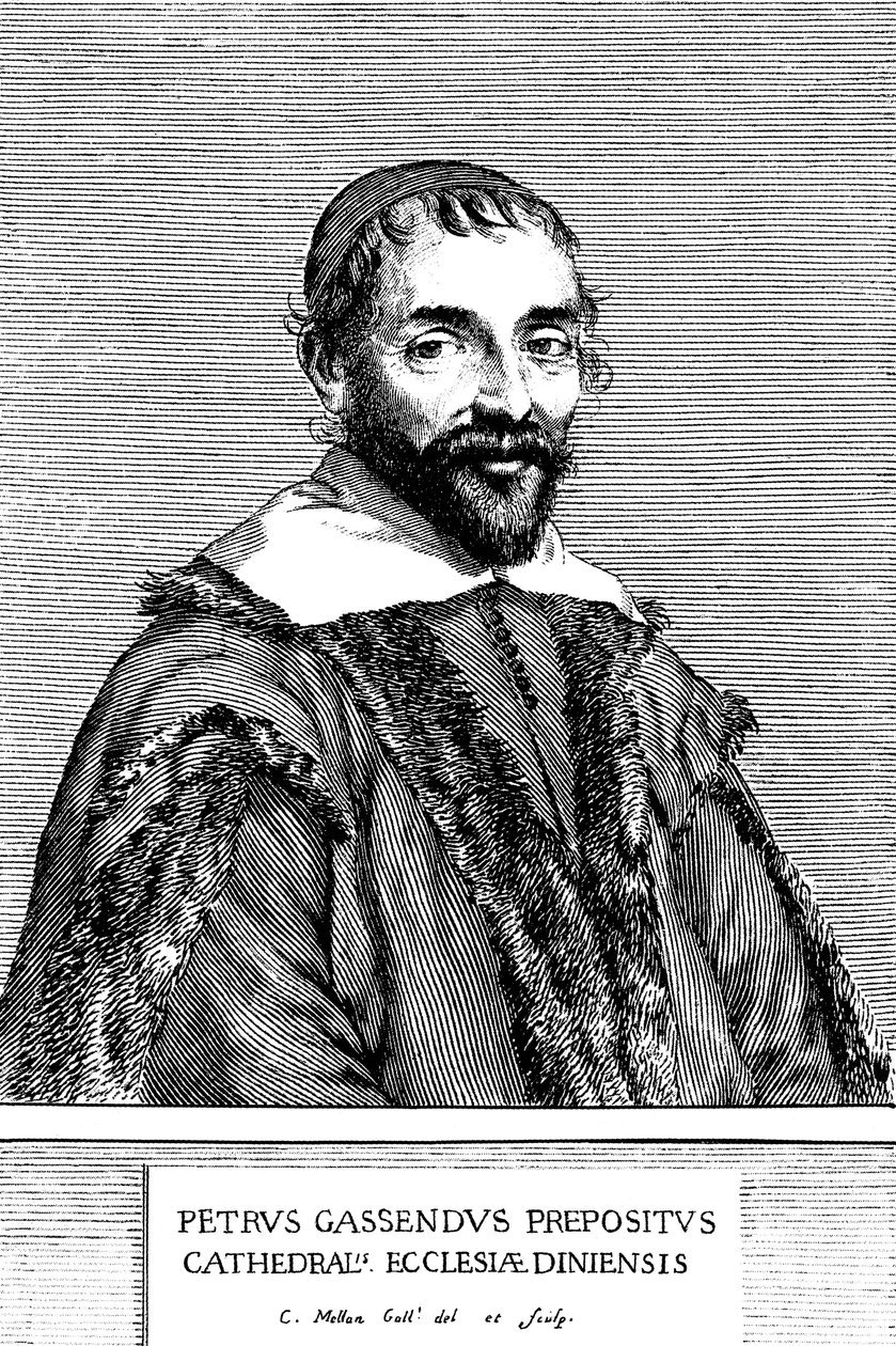 Pierre Gassendi, filósofo, científico, astrónomo y matemático francés, siglo XVII de Claude Mellan