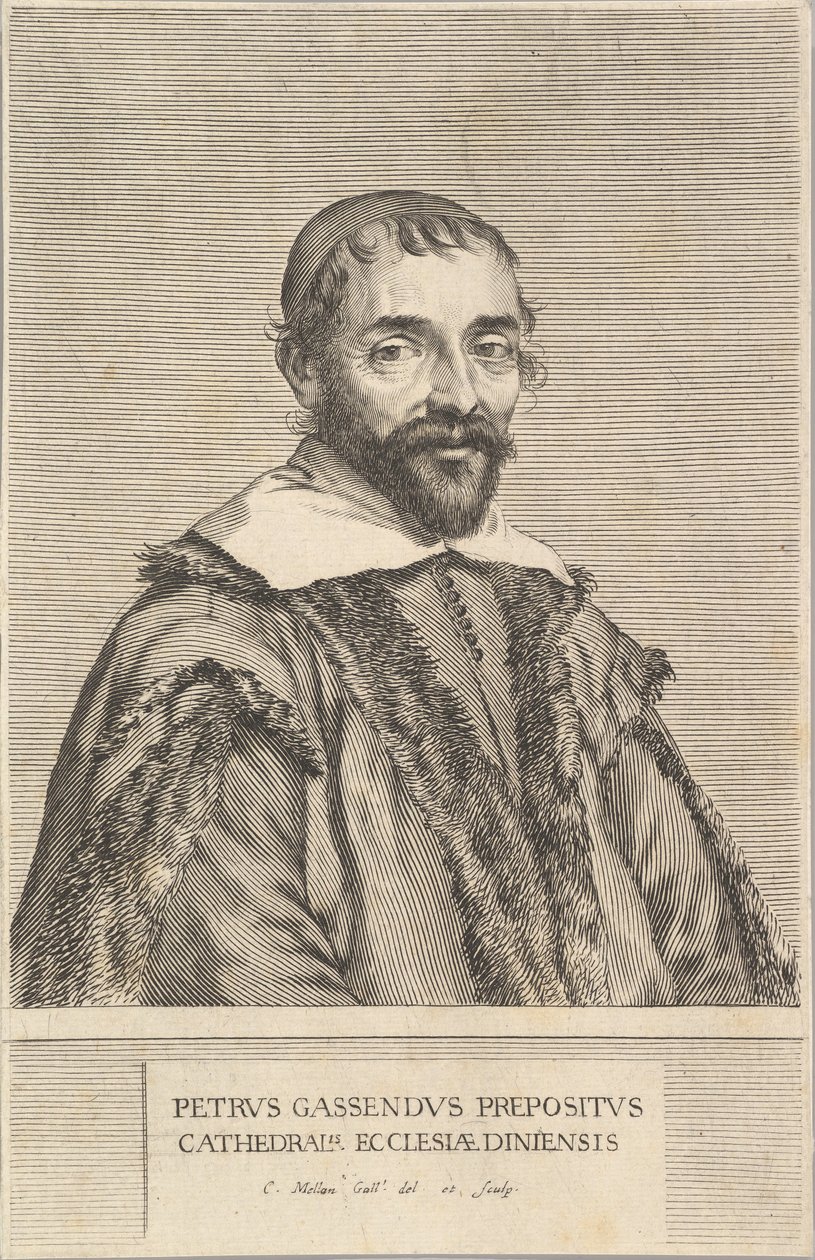 Pierre Gassendi, ca. 1637 o 1638 de Claude Mellan