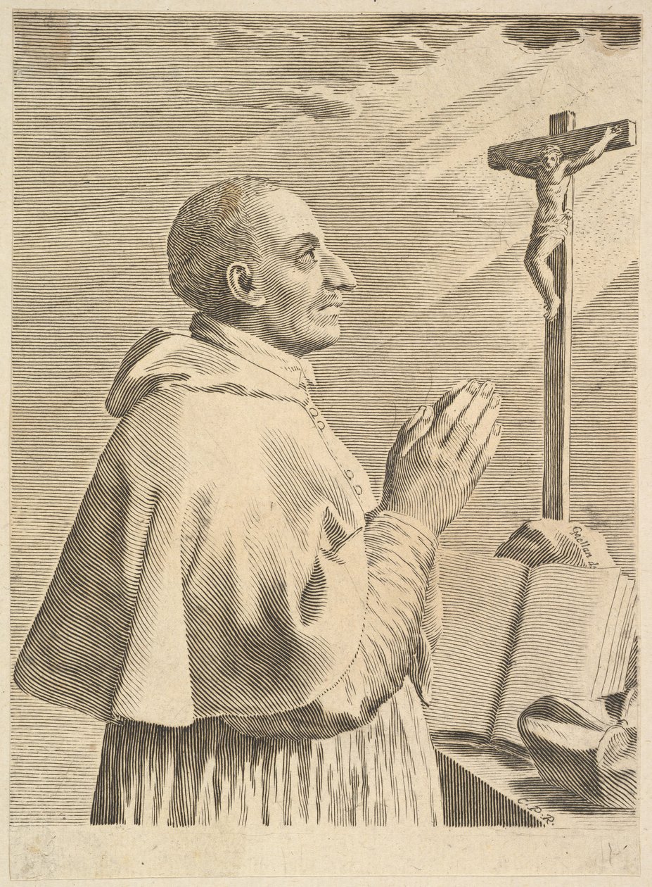 San Carlos Borromeo de Claude Mellan