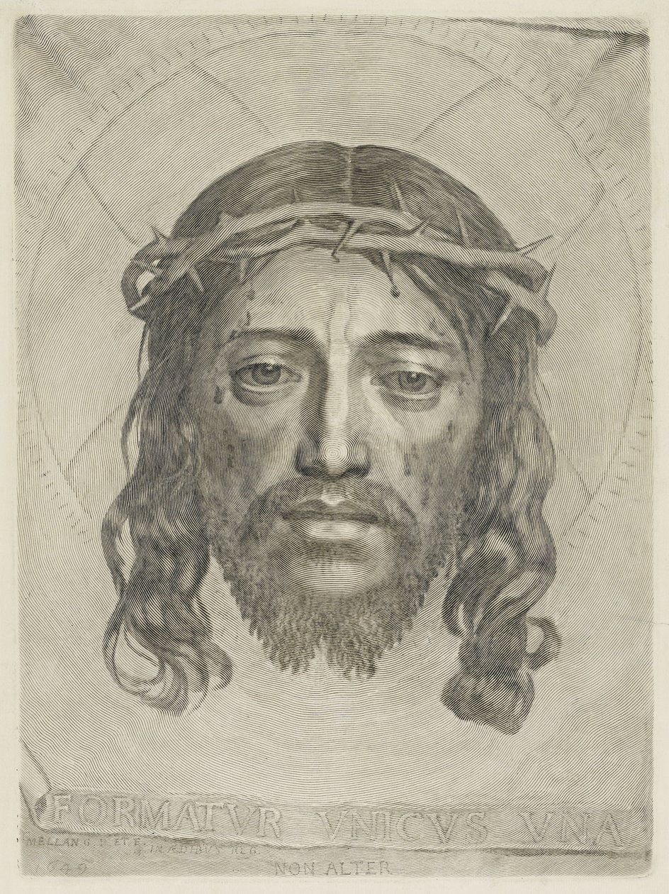 El sudario de Claude Mellan