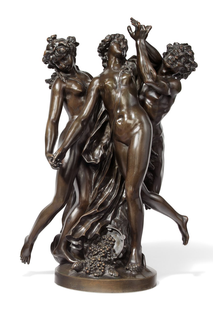 Las Tres Gracias, c.1860 de Claude Michel (after) Clodion