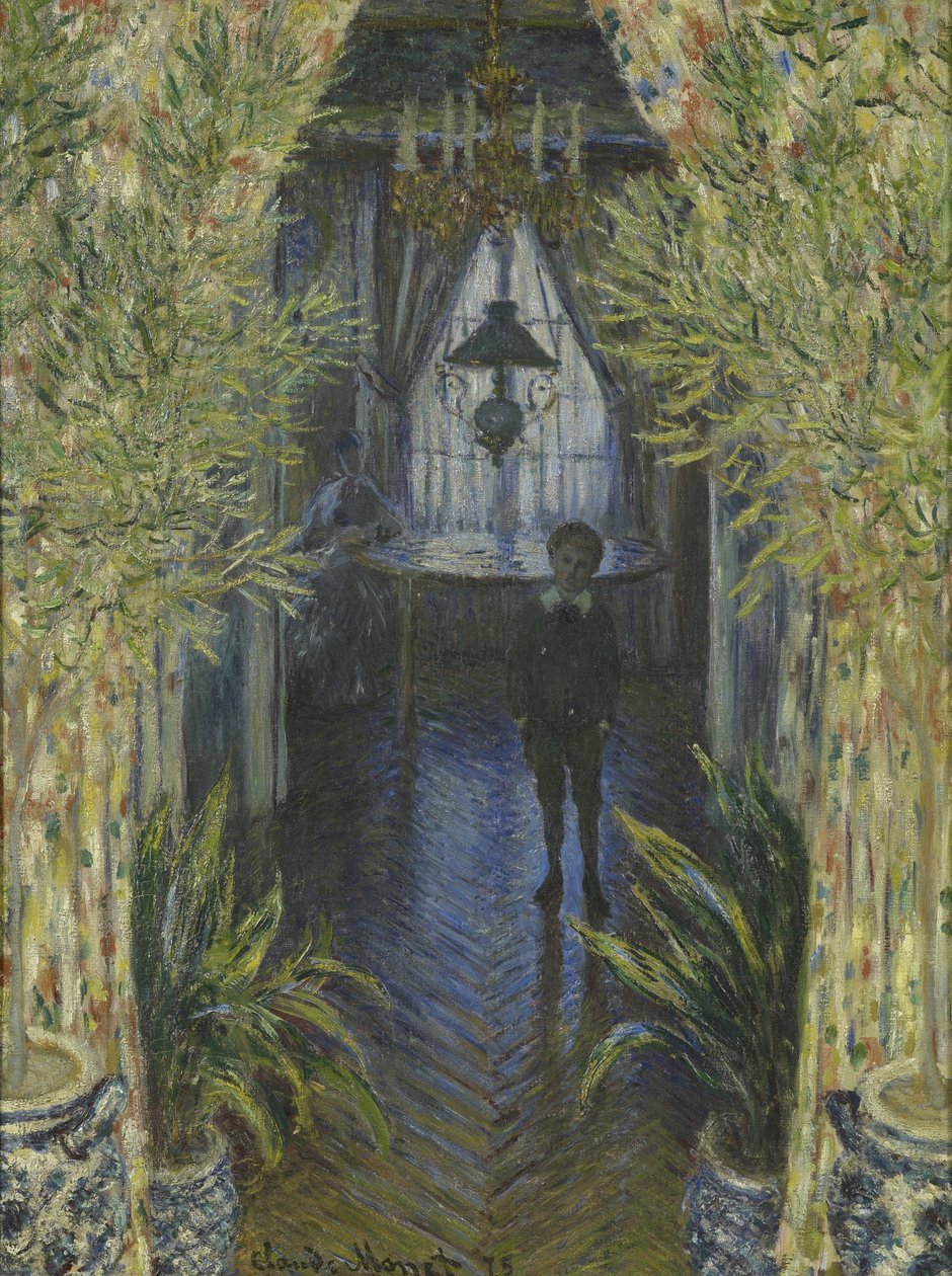 Un rincón del apartamento de Claude Monet