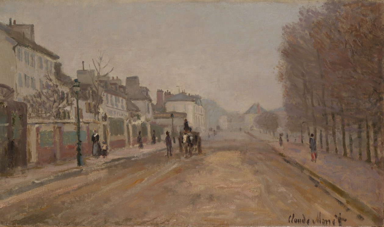 Bulevar Héloise, Argenteuil de Claude Monet