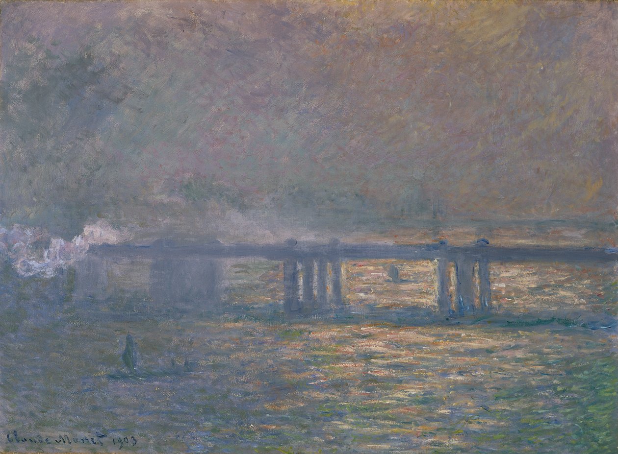 Puente de Charing Cross de Claude Monet