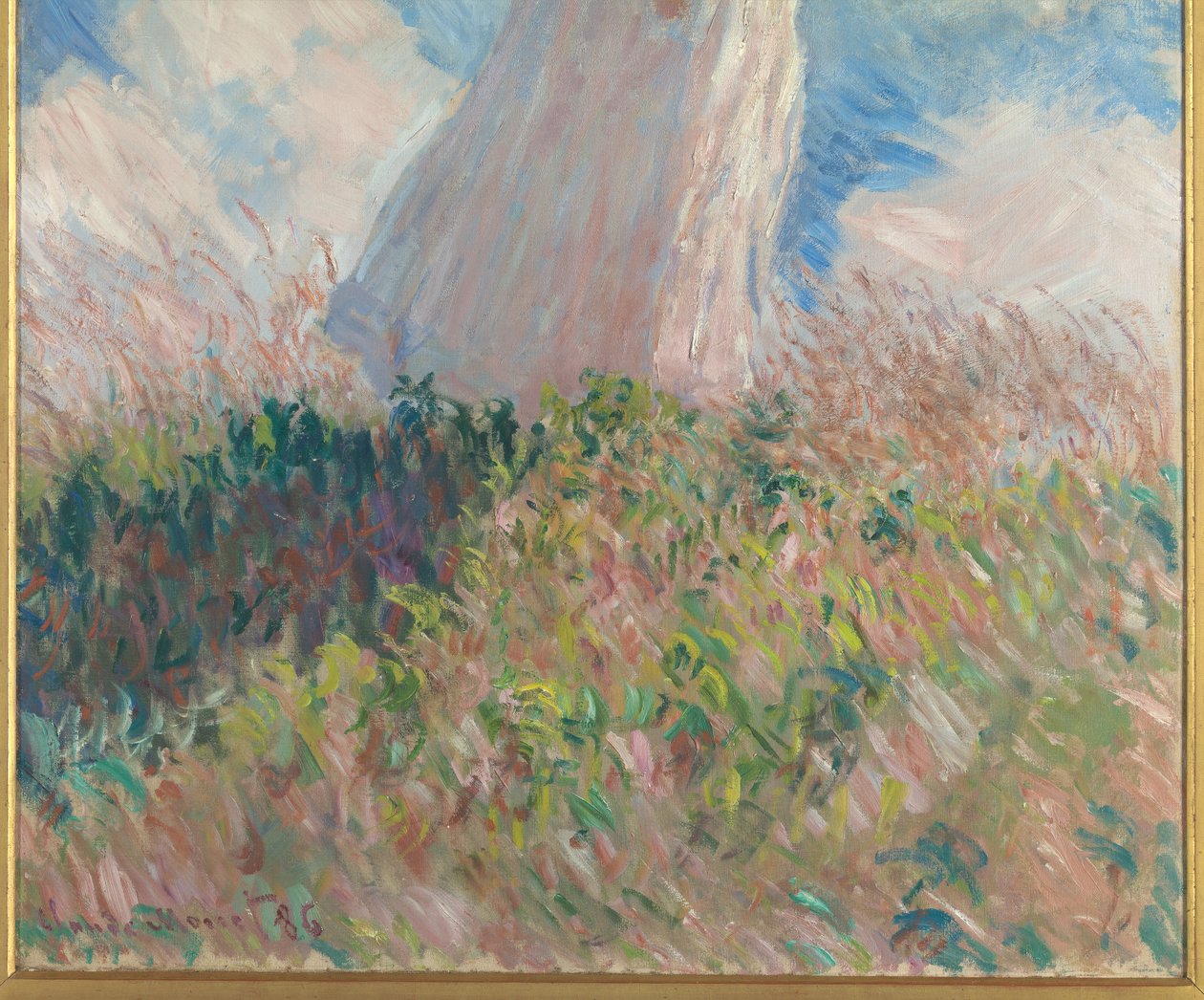 Prueba de figura al aire libre de Claude Monet