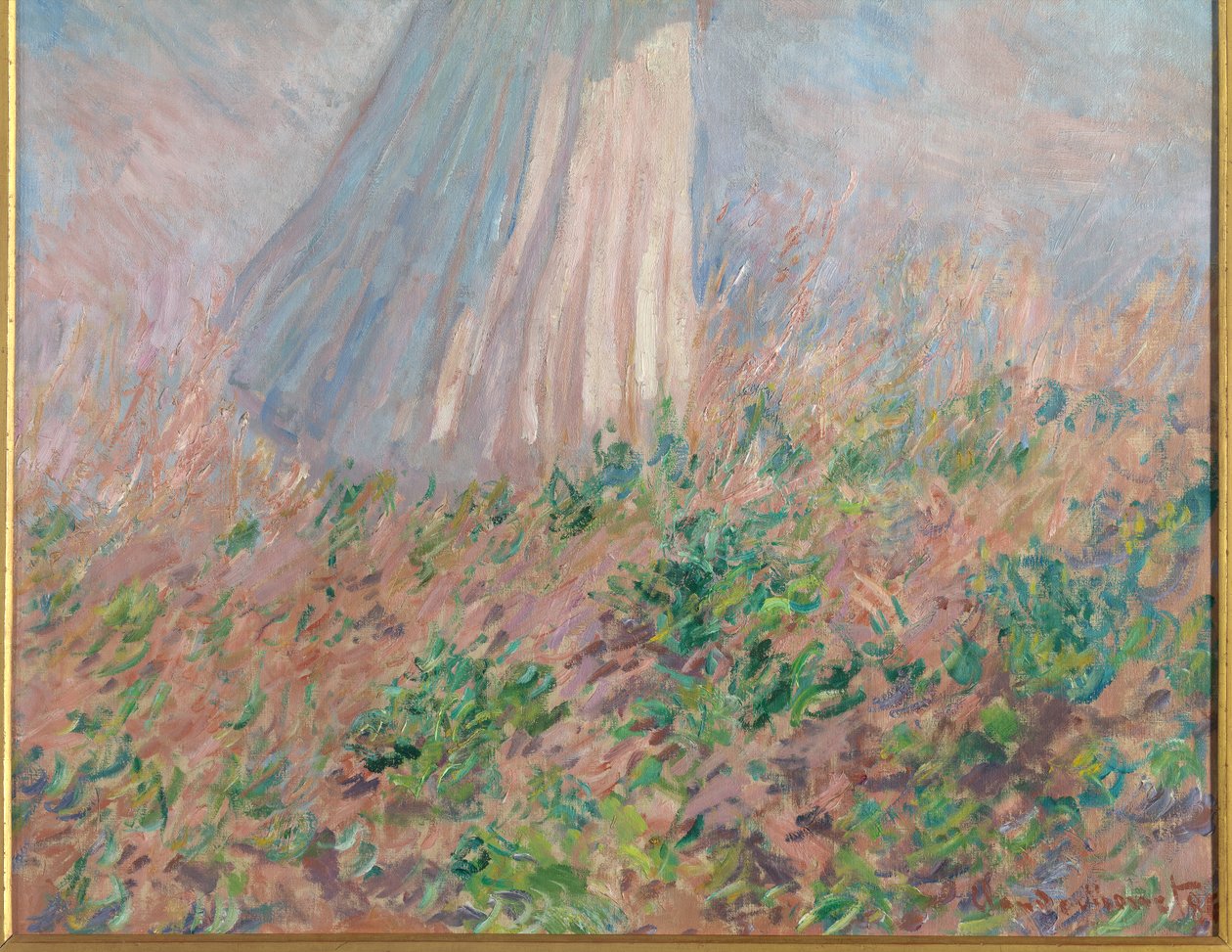 Prueba de figura al aire libre de Claude Monet