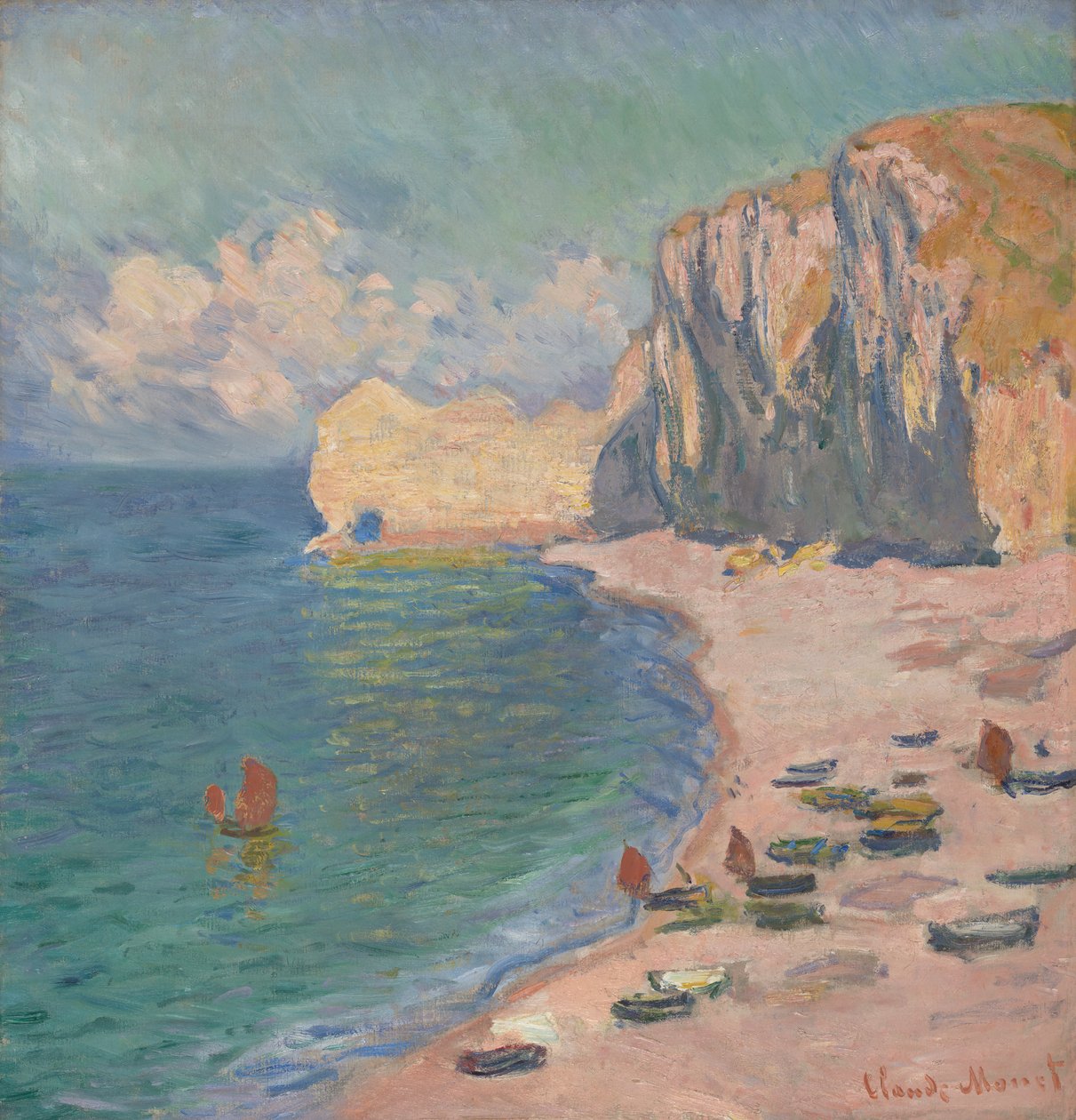 Étretat: La Playa y el Falaise d