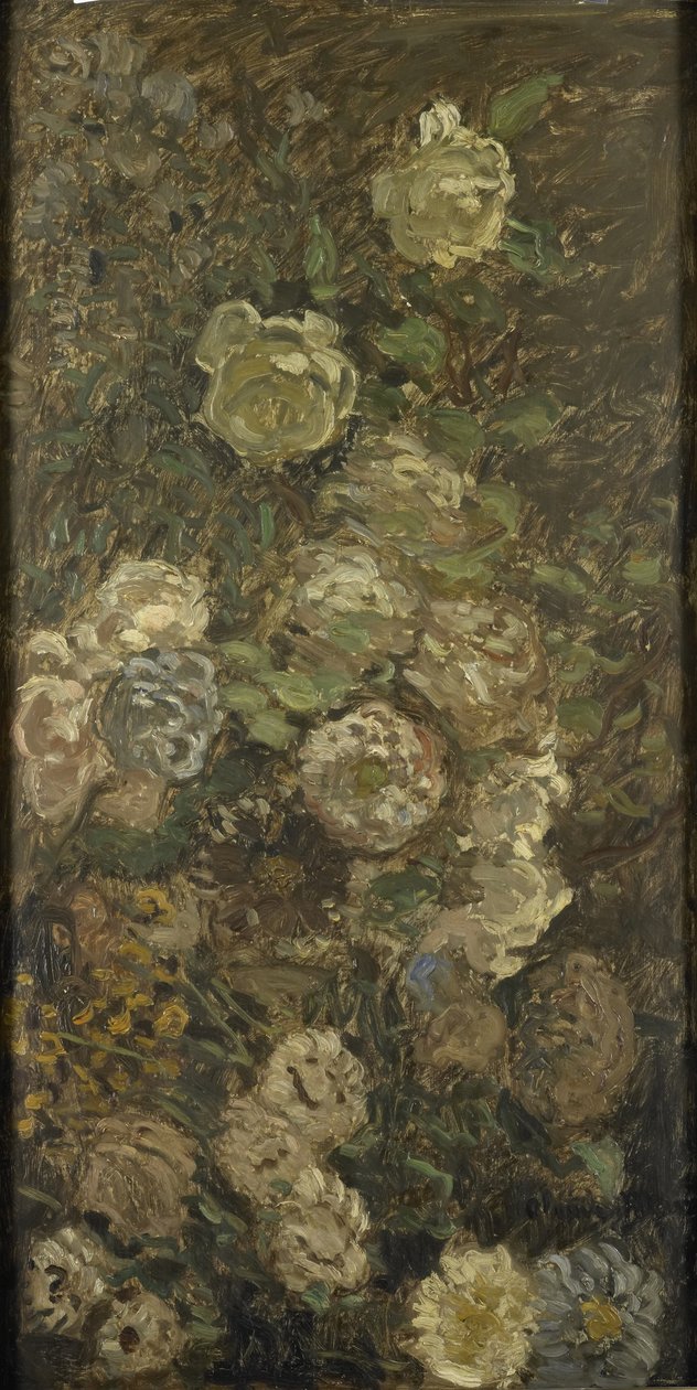 Flores, entre 1860 y 1912 de Claude Monet