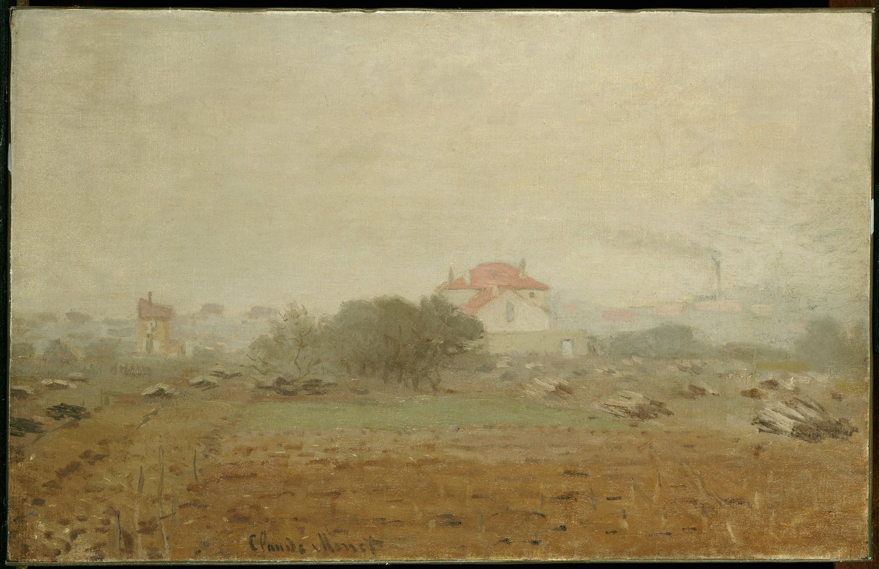 Niebla, 1872 de Claude Monet