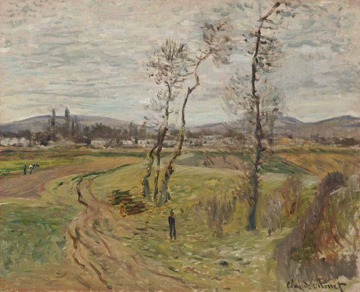 La llanura de Gennevilliers, 1877 de Claude Monet