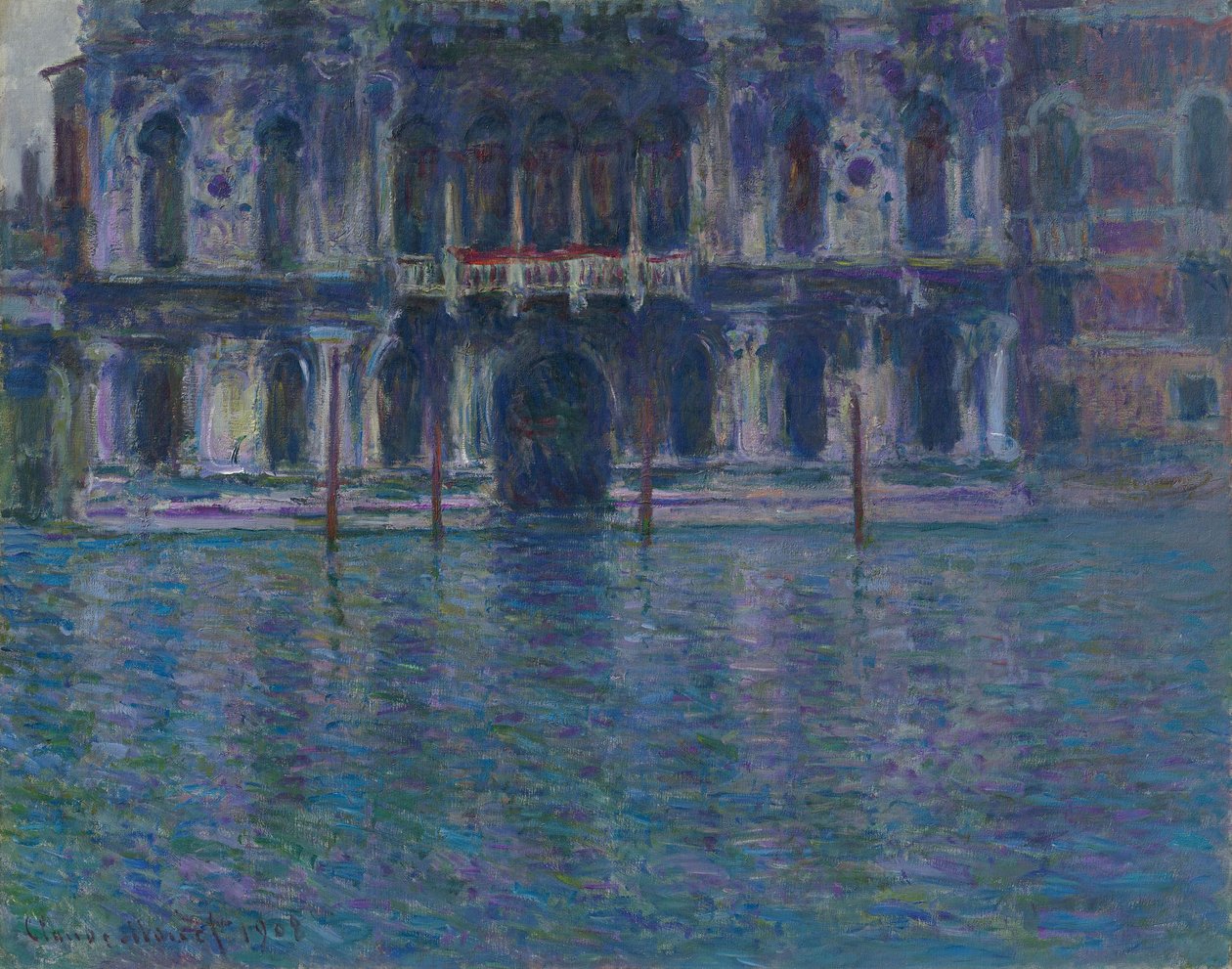 Alemán: Le Palais Contarini Le Palais Contarini de Claude Monet