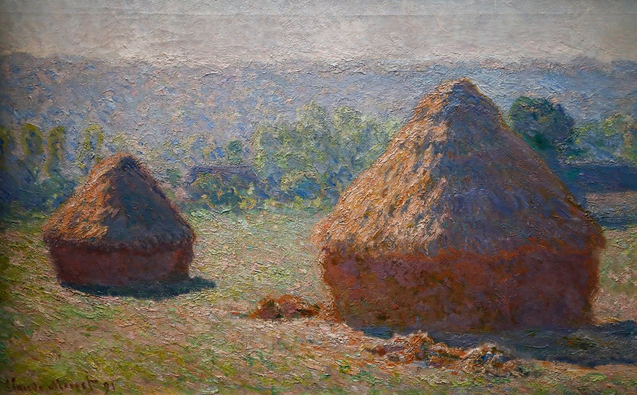 Pajar, fin de verano de Claude Monet