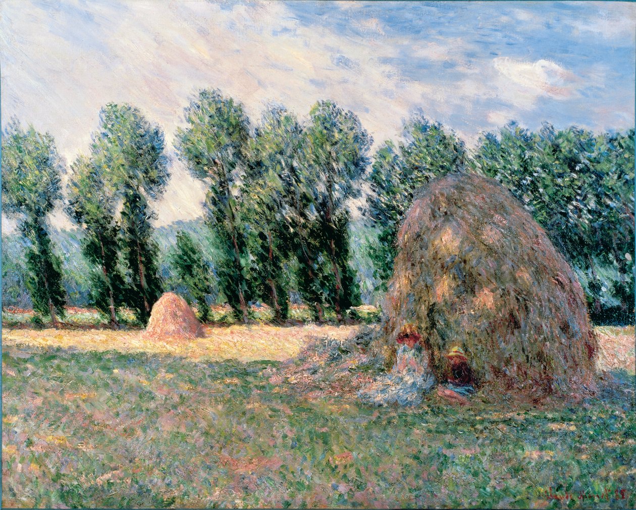 Montones de heno de Claude Monet
