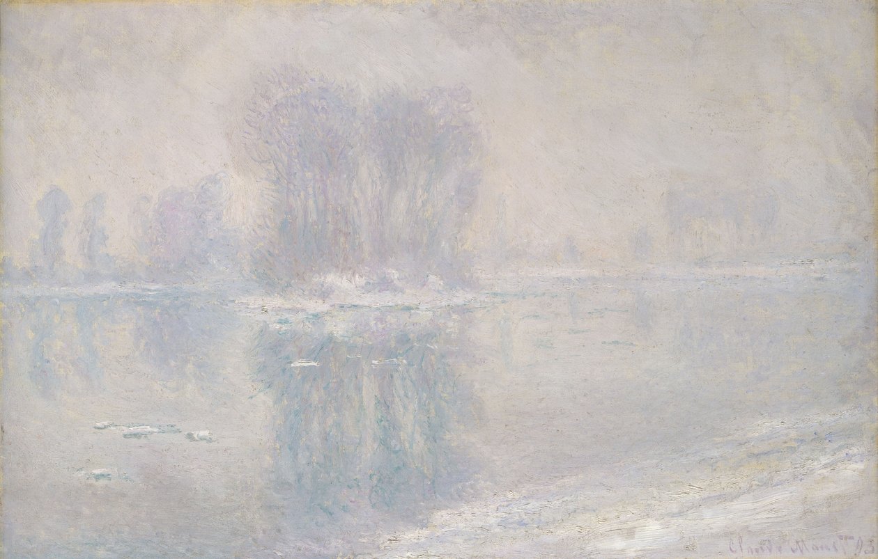 Témpanos de Hielo, 1893 de Claude Monet