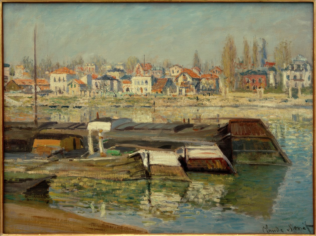 El Sena en Asnières de Claude Monet