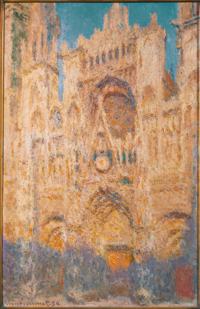 La catedral de Rouen de Claude Monet