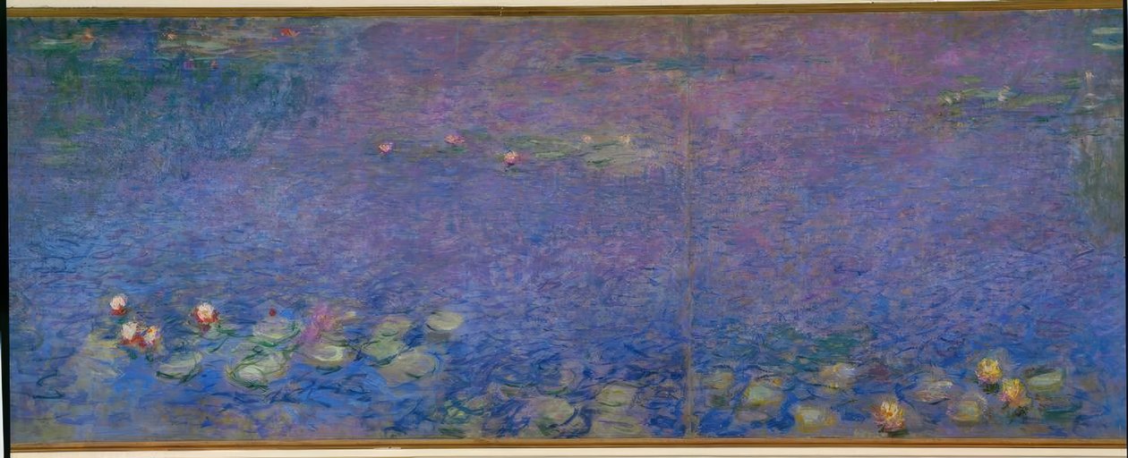 El estanque de nenúfares sin sauces, Mañana de Claude Monet