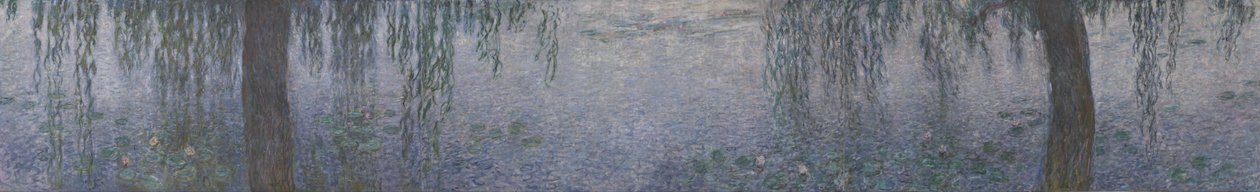 La mañana clara junto a los sauces de Claude Monet