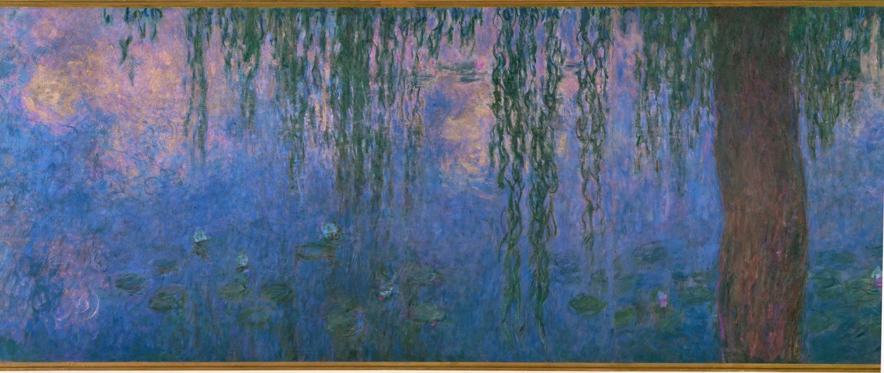 Les Nympheas, les Saules (óleo sobre lienzo) de Claude Monet