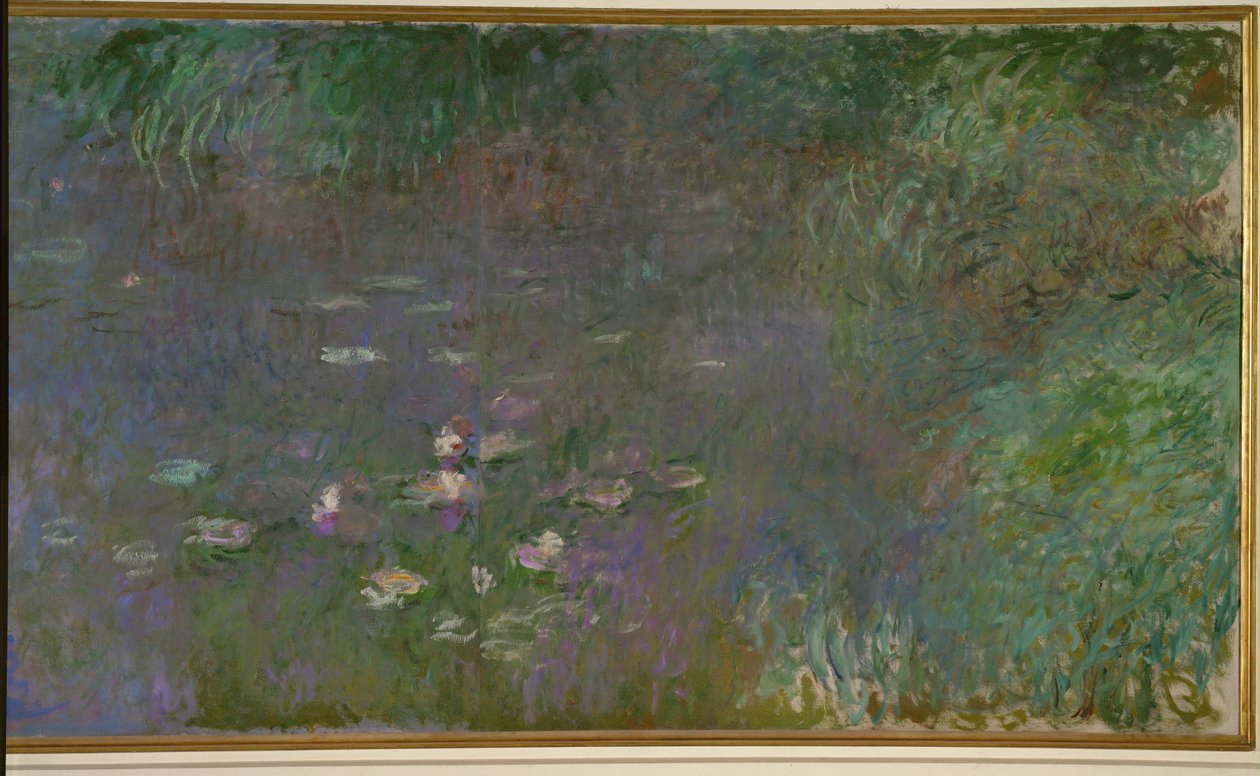 Les Nympheas: matin (óleo sobre lienzo) de Claude Monet