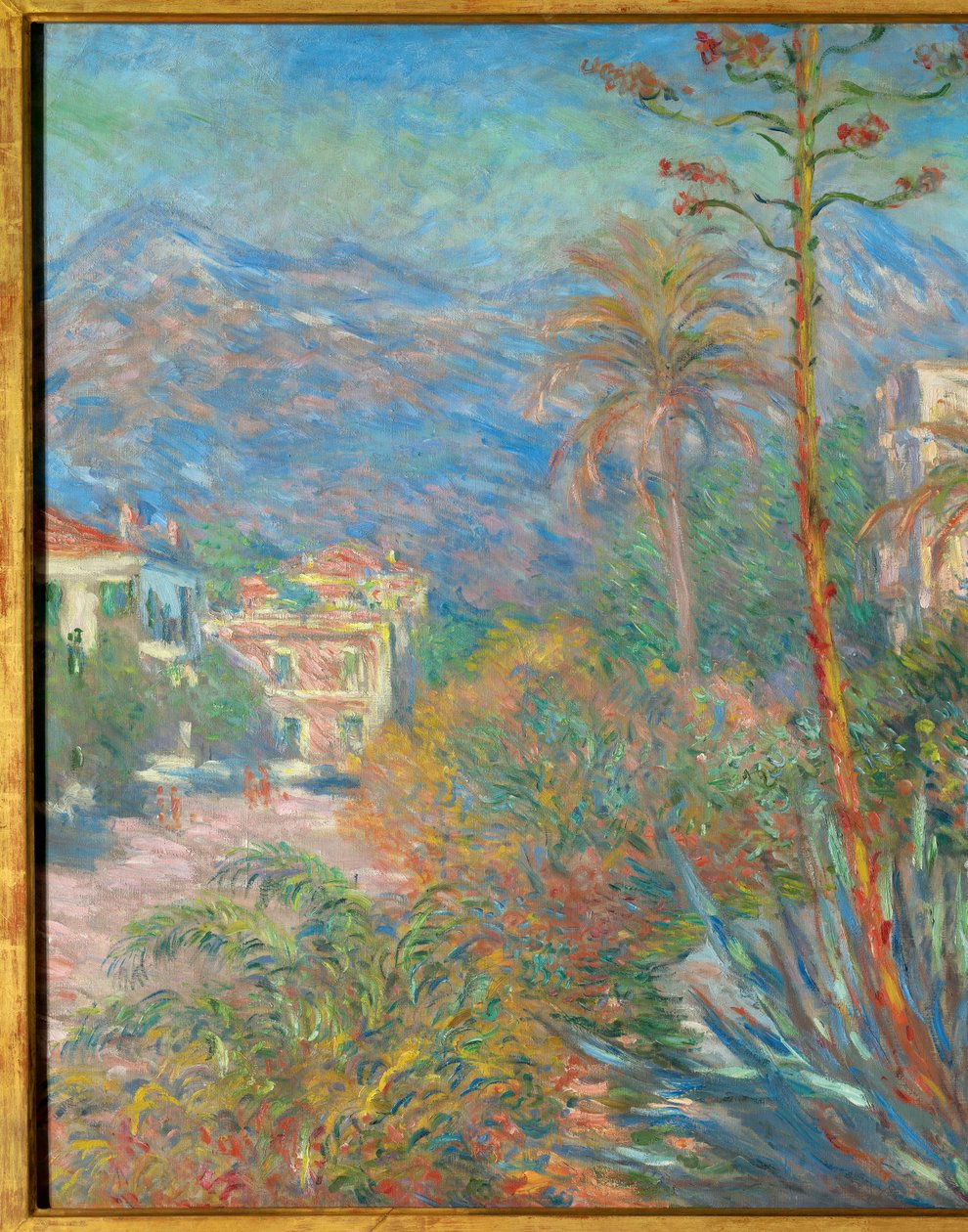 Les villas a Bordighera,1884 (óleo sobre lienzo) de Claude Monet