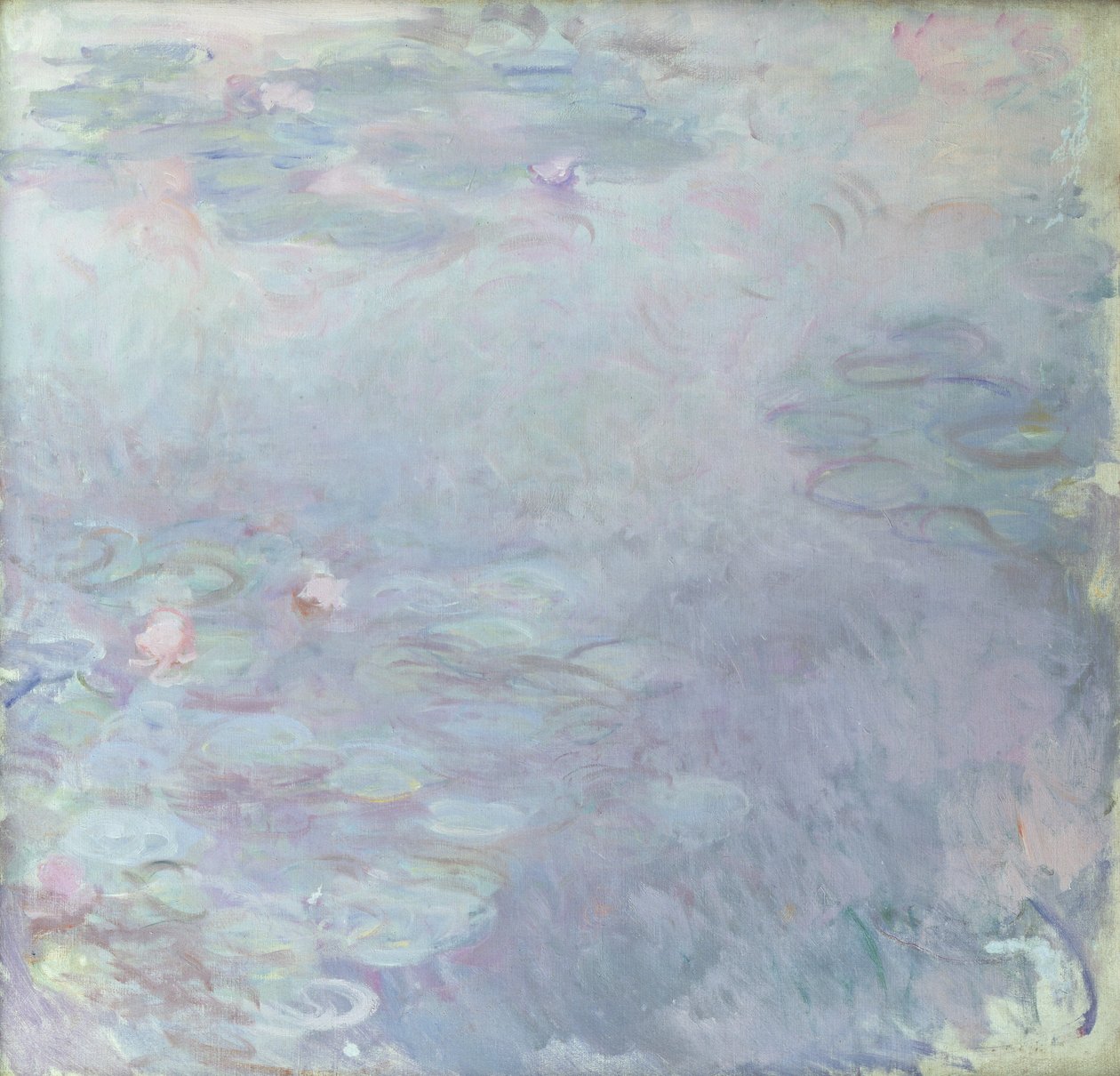 Ninfeas de color claro de Claude Monet