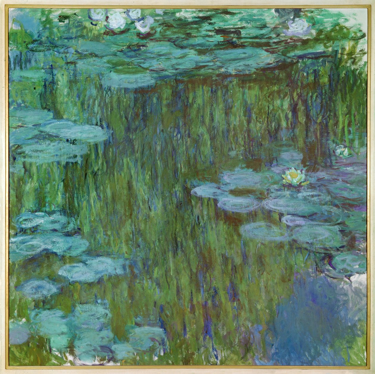 Nympheas a Giverny (óleo sobre lienzo) de Claude Monet