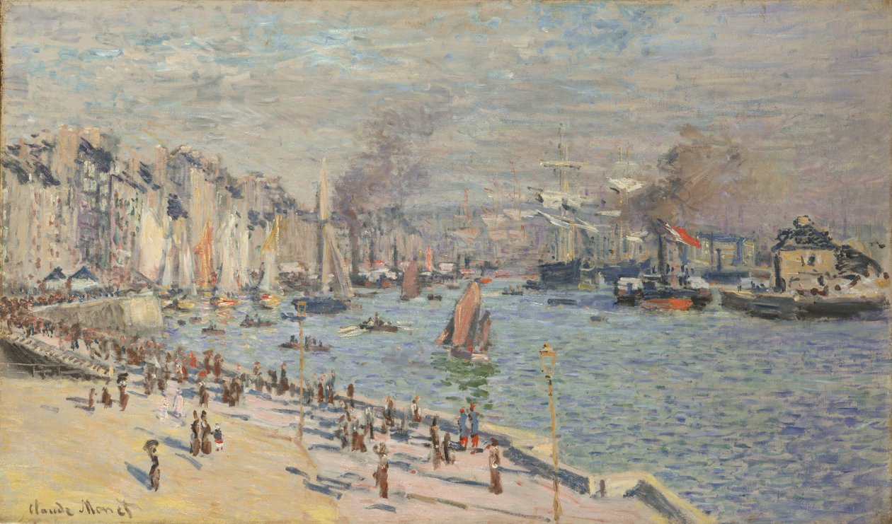 Puerto de Le Havre de Claude Monet