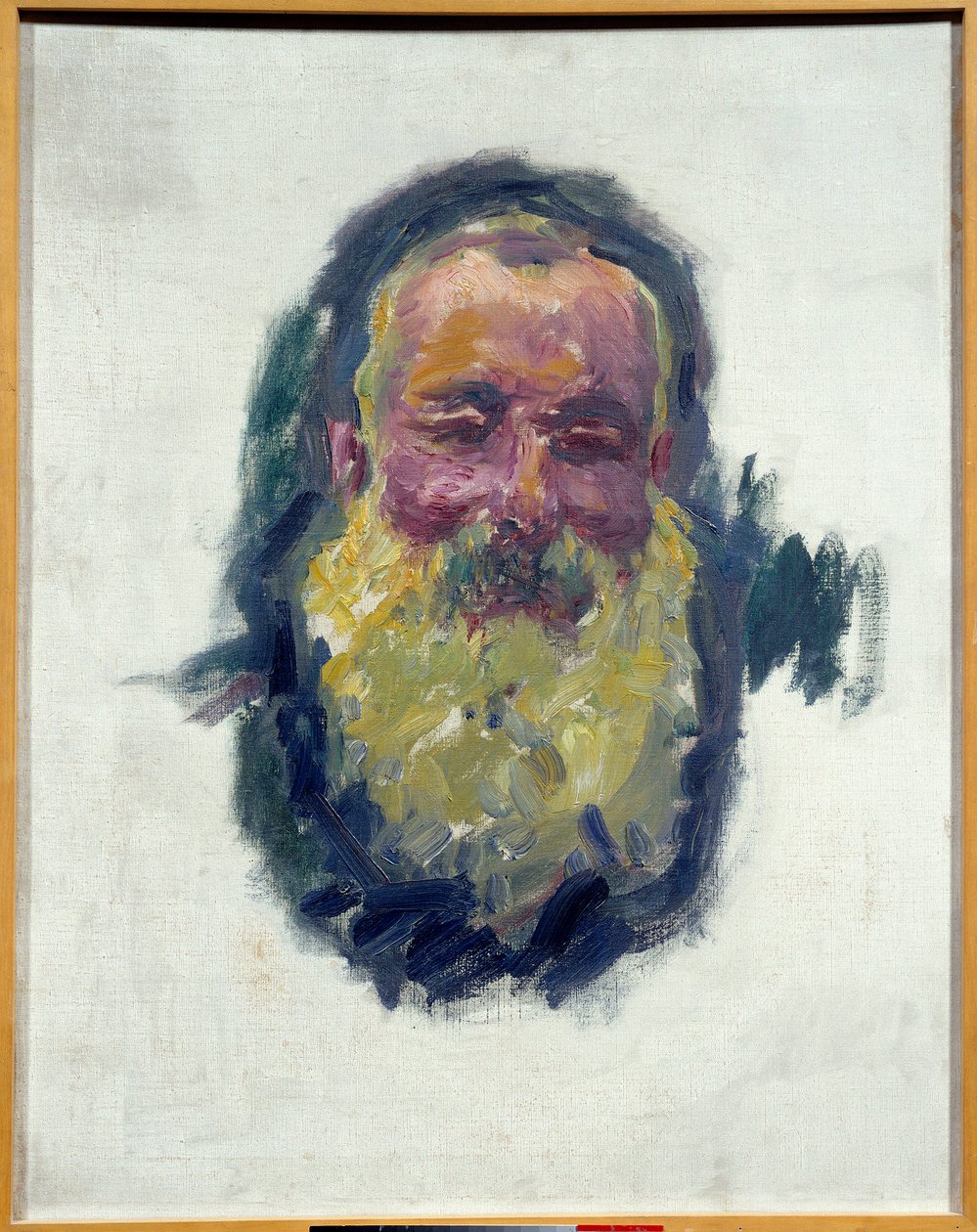 Retrato del artista de Claude Monet
