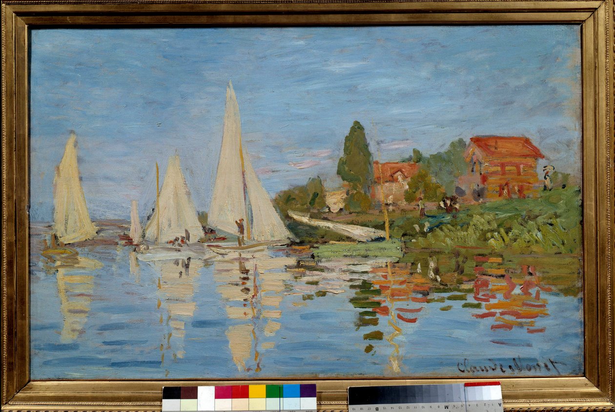 Regata en Argenteuil de Claude Monet