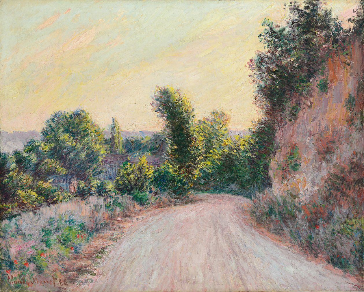 Camino, 1885 de Claude Monet