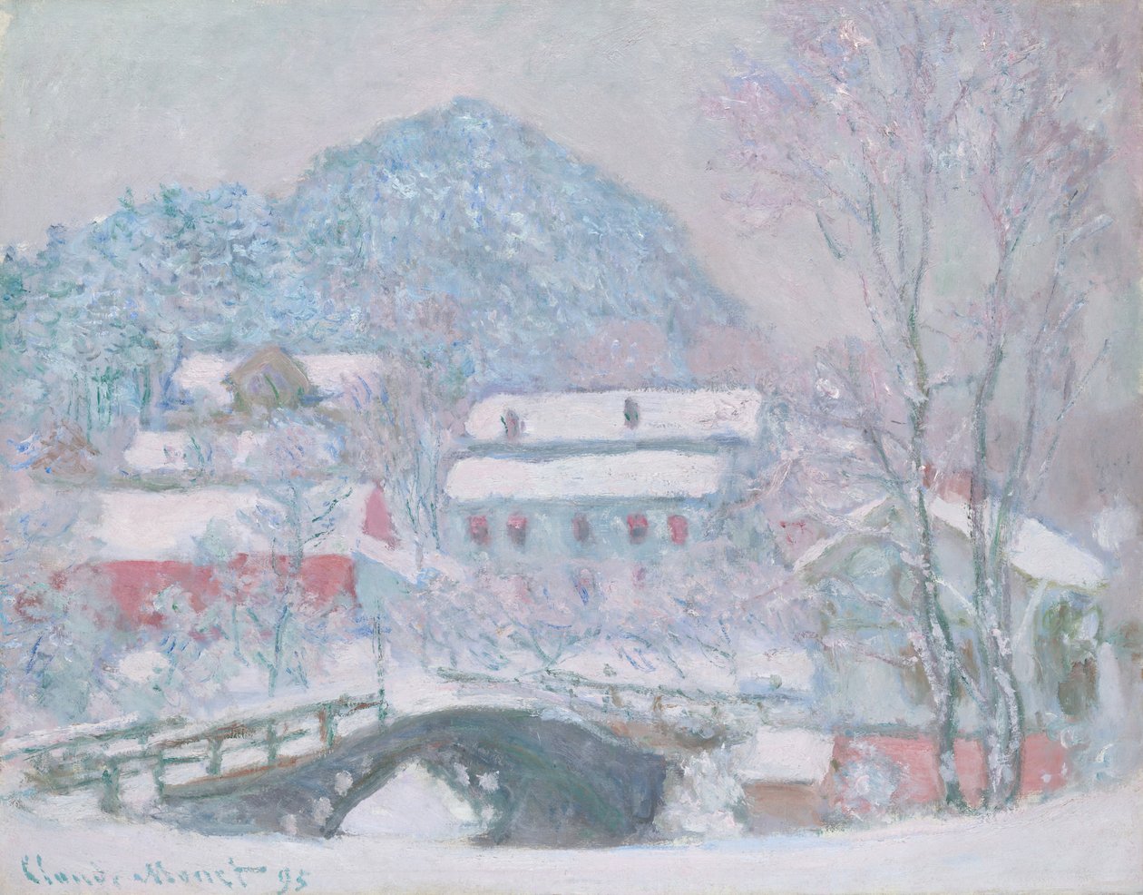 Sandvika, Noruega, 1895 de Claude Monet