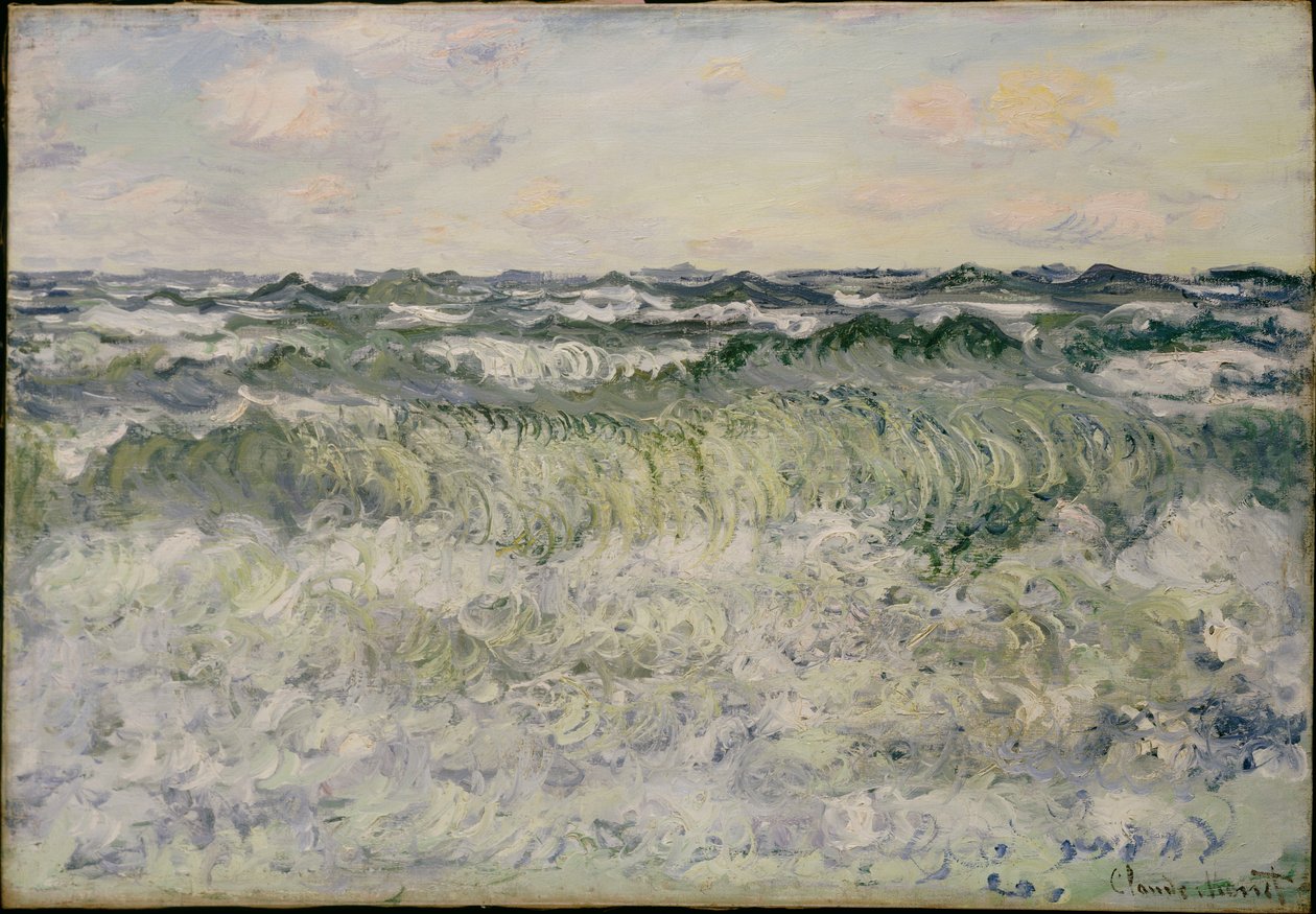 Paisaje marino, 1881 de Claude Monet